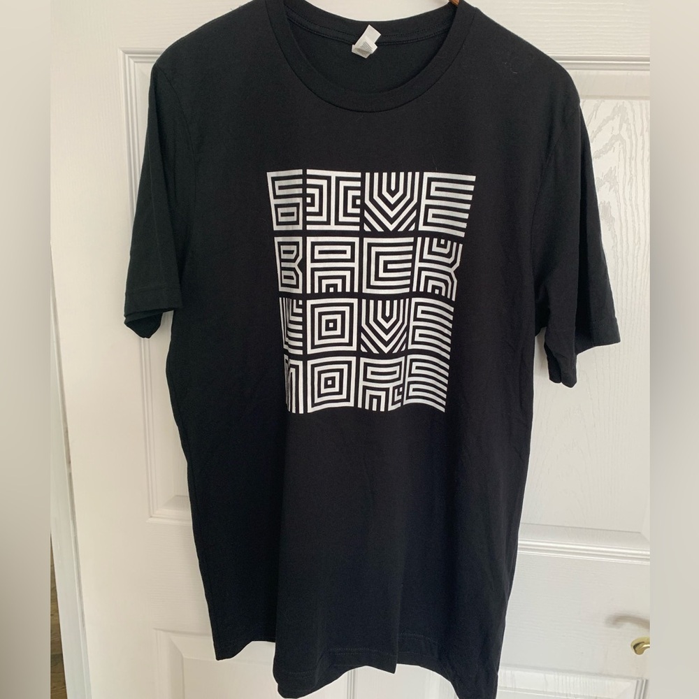 Unisex “Give Back Love More” Black Tee
